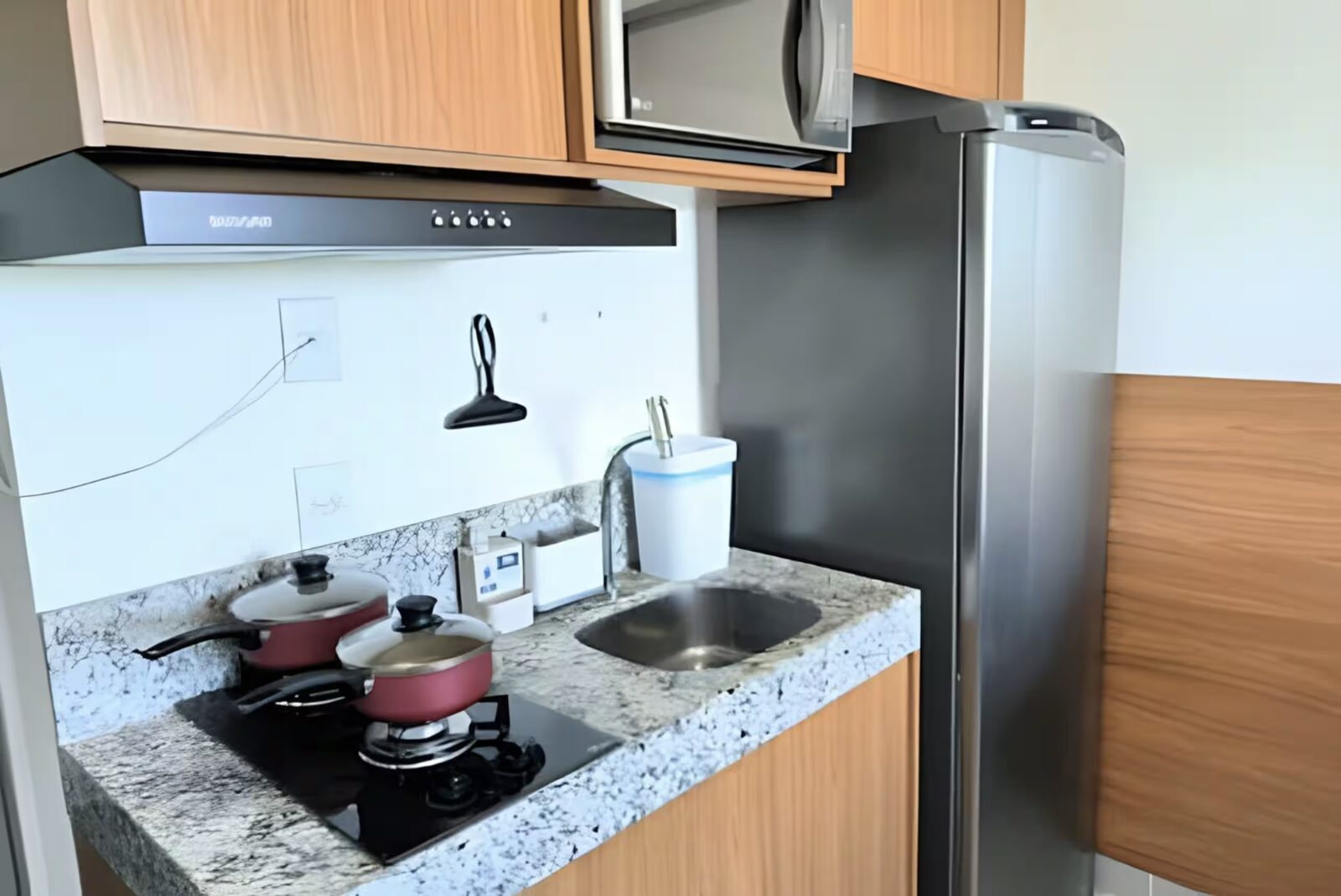 Cocina equipada de PuraVida Praia